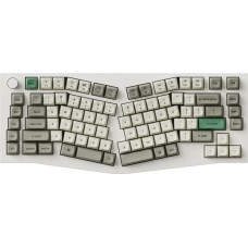 Keychron Q10 Max (Alice Layout) QMK/VIA Wireless Custom Mechanical Keyboard Fully Assembled Knob / Shell White / Gateron Jupiter Brown