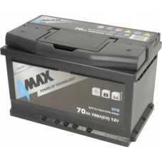 Maxgear Akumulator 4MAX 12V 70Ah/700A START&STOP EFB (P+ standardowy) 278x175x175 B13 (efb/rozruchowy)