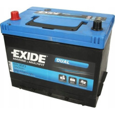 Exit Akumulator EXIDE 12V 80Ah/510A DUAL MARINE/RV (L+ biegun standardowy) 260x175x225 B0 (dodatkowy-auxiliary/głębokiego rozładowania/rozruchowo-zasilający/rozruchowy)