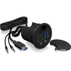 Icy Box HUB USB Icy Box 2x USB-C  + 2x USB-A 3.0 (IB-HUB1403B)