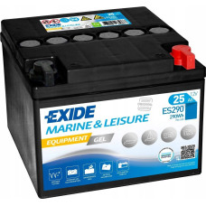 Acer Akumulator EXIDE 12V 25Ah/240A EQUIPMENT GEL/ŻEL MARINE/RV (P+ biegun gwintowany) 165x175x125 B0 (żelowy)
