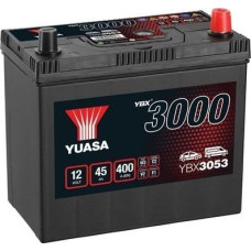 Michelin Akumulator YUASA 12V 45Ah/400A YBX3000 SMF (P+ biegun cienki (pojazdy japońskie) + biegun standardowy) 238x129x225 B00 (rozruchowy)