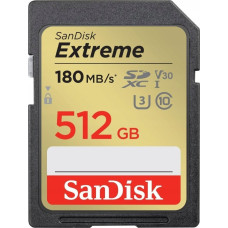 Sandisk memory card SDXC 512GB Extreme Plus
