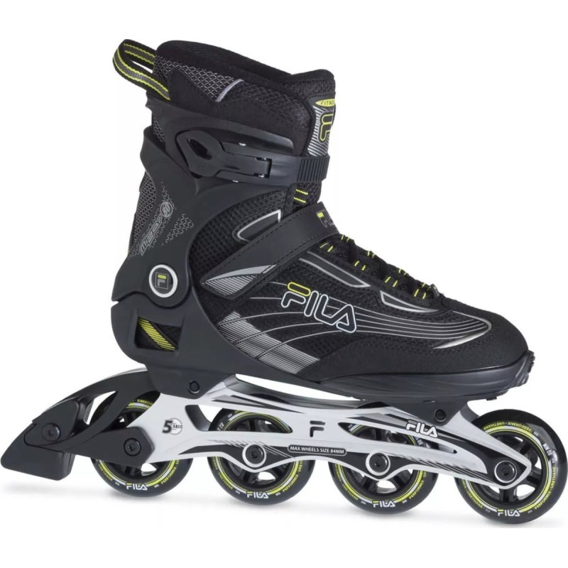 Fila Rolki Fila Mizar 80 rekreacyjne regulowane czarne r. 43
