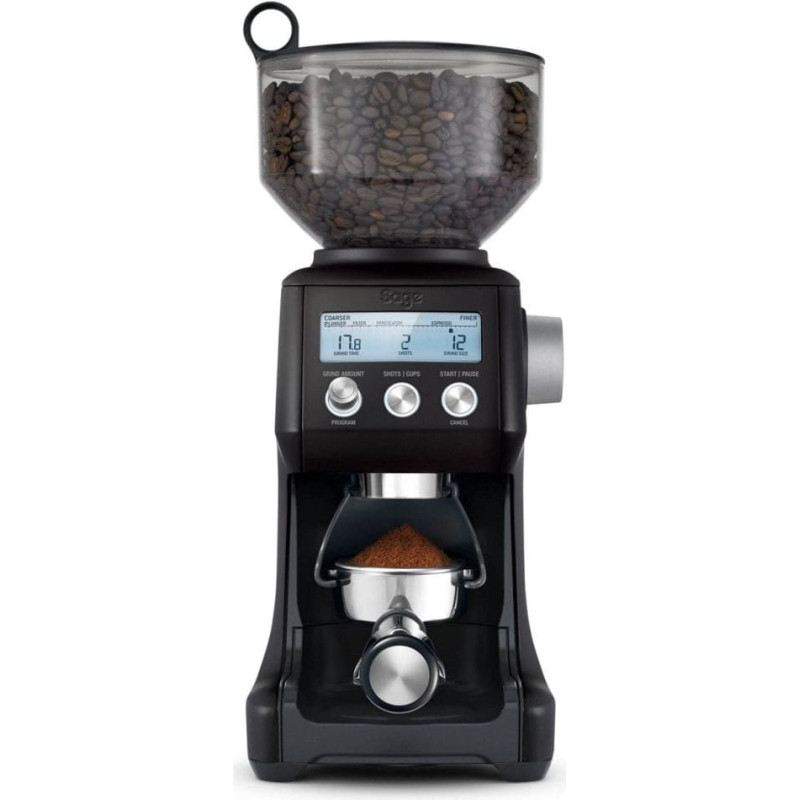 Sage the Smart Grinder Pro, Blade grinder, 450 g, LCD, Black, Stainless steel, 165 W