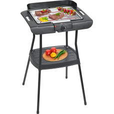 Clatronic BQS 3508 Grill ogrodowy elektryczny 2000 W 24.5 cm x 35.5 cm