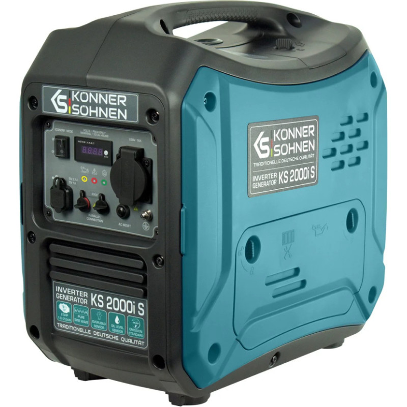 Könner & Söhnen Ks Inverterinis benzininis generatorius KONNER  amp SOHNEN KS 2000i S, 230V, 1800W