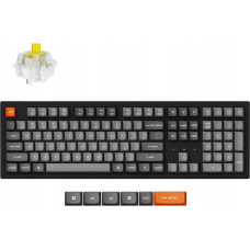Keychron - K10 Max QMK Wireless Mechanical Keyboard - Klawiatura Mechaniczna Fully Assembled / White Backlight / Keychron Super Banana
