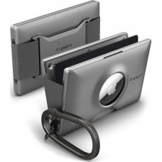 Spigen Spigen Wallet S Card Holder with Card Key Ring, gunmetal - AirTag