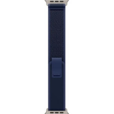 Apple Blue Trail Loop 49 mm - S/M - Natural Titanium Finish
