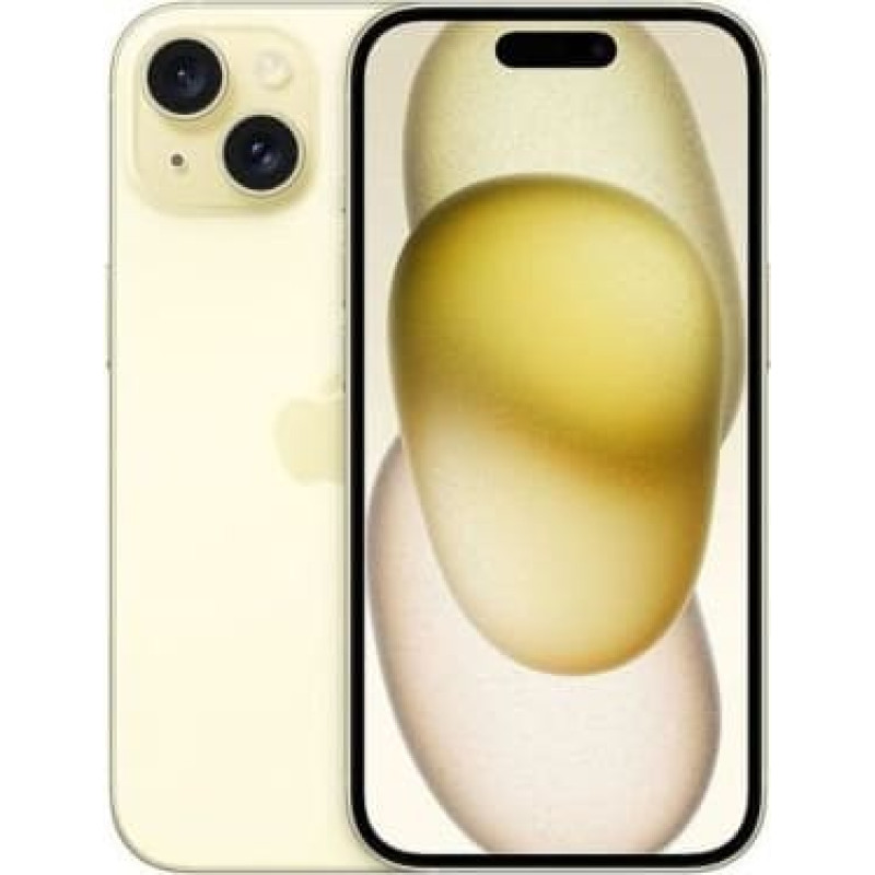 Apple iPhone 15 128GB Yellow EU MTP23