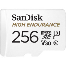 Sandisk High Endurance 256 GB MicroSDXC UHS-I Class 10