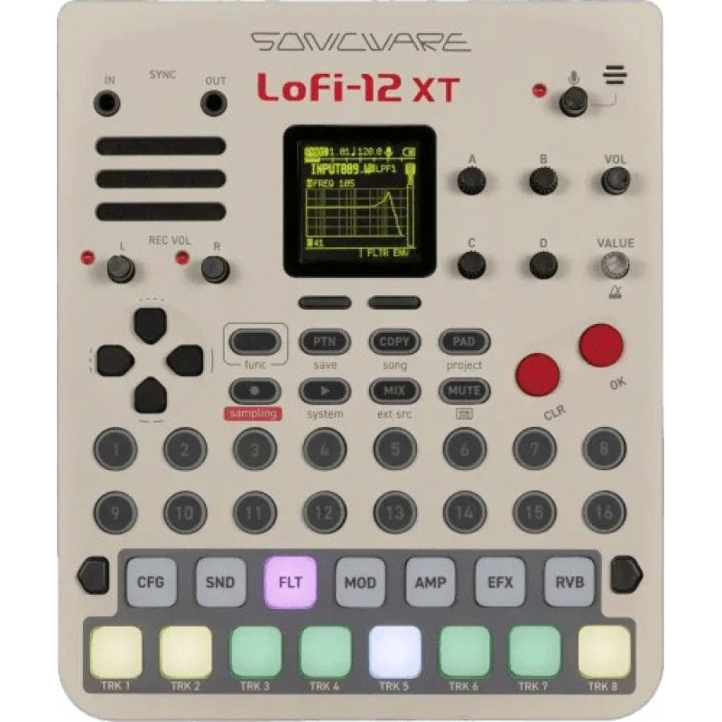 Sonicware LIVEN Lofi-12 XT (Limited Retro Color) - Lo-fi sampler