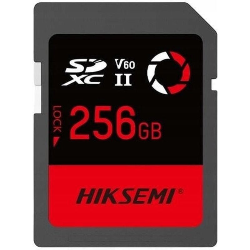 Hiksemi Karta pamięci SDXC HIKSEMI CAPTURE HS-SD-E60(STD) 256GB 250/180 MB/s Class 10 U3 TLC V60