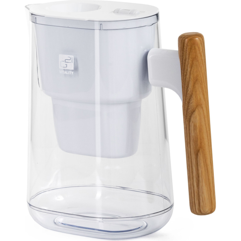 G21 Ąsotis su vandens filtru G21, 60022500, 2,5 L, Baltas
