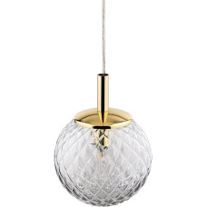 Tkkrywult TK Lighting Cadix 759 lampa wisząca zwis 1x6W G9 transparentna/złota