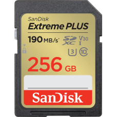 Sandisk memory card SDXC 256GB Extreme Plus