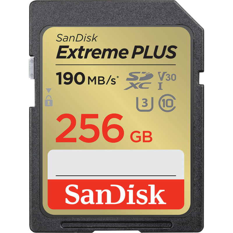 Sandisk memory card SDXC 256GB Extreme Plus