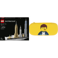 Lego Architecture Nowy Jork (21028) + piórnik Lego