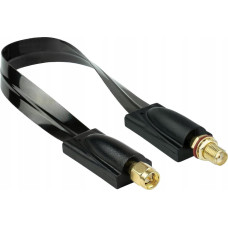 Alcasa Kabel Alcasa Kabelmeister FD-S20MF kabel koncentryczny 0,227 m SMA Czarny