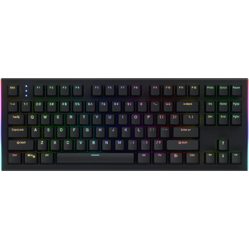 Hator Klawiatura HATOR Gravity X TKL RGB Aurum Orange Czarna