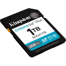 Kingston SDXC Canvas Go Plus Gen4 1TB C10 UHS-I U3 V30