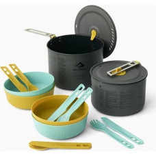 Sea To Summit Frontier UL Two Pot Cook Set 4P Folding crockery set