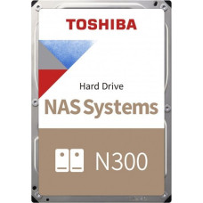 Toshiba Dysk Toshiba N300 HDWG62AUZSVA 20TB 3,5'' 7200 512MB SATA III NAS BULK