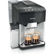 Siemens EQ.500 TQ513D01, Espresso machine, 1.9 L, Coffee beans, Built-in grinder, 1500 W, Black, Silver