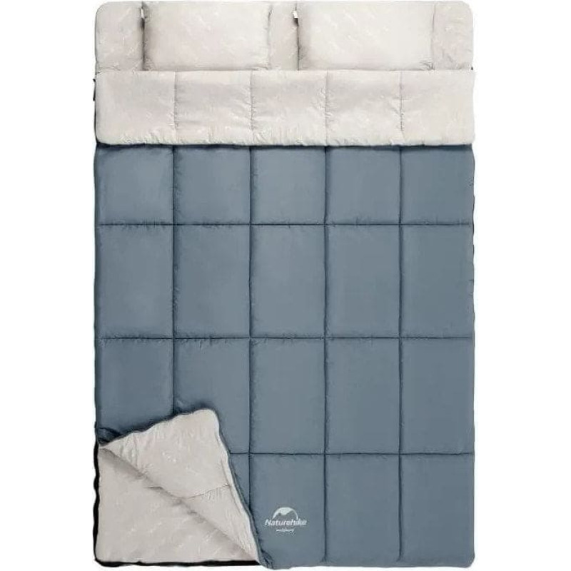 Naturehike śpiwór double with pillow nh21msd05-shadow blue NATUREHIKE