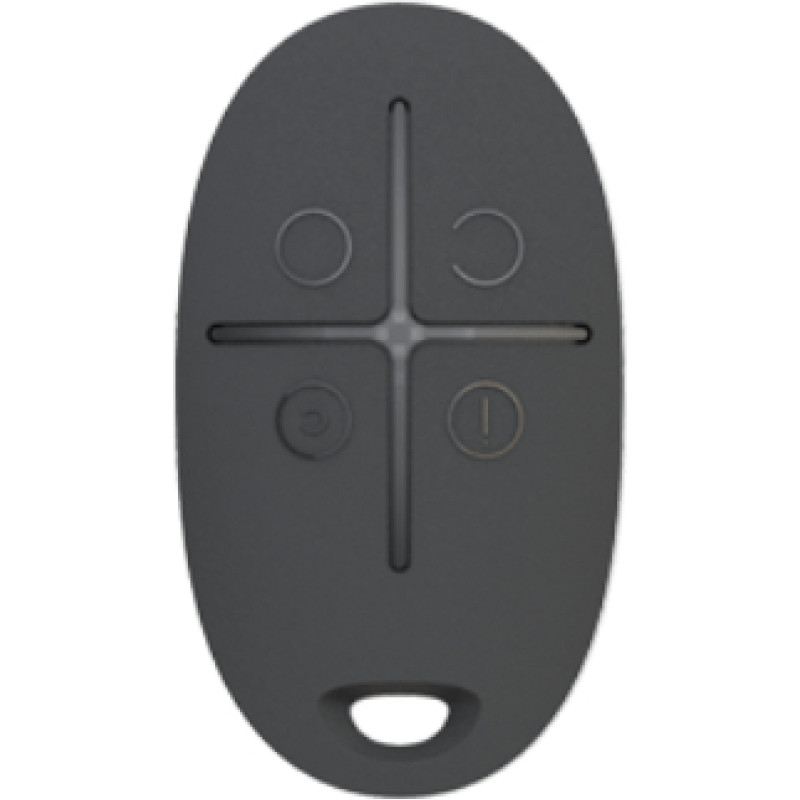 Ajax SpaceControl Key fob with a panic button (black)