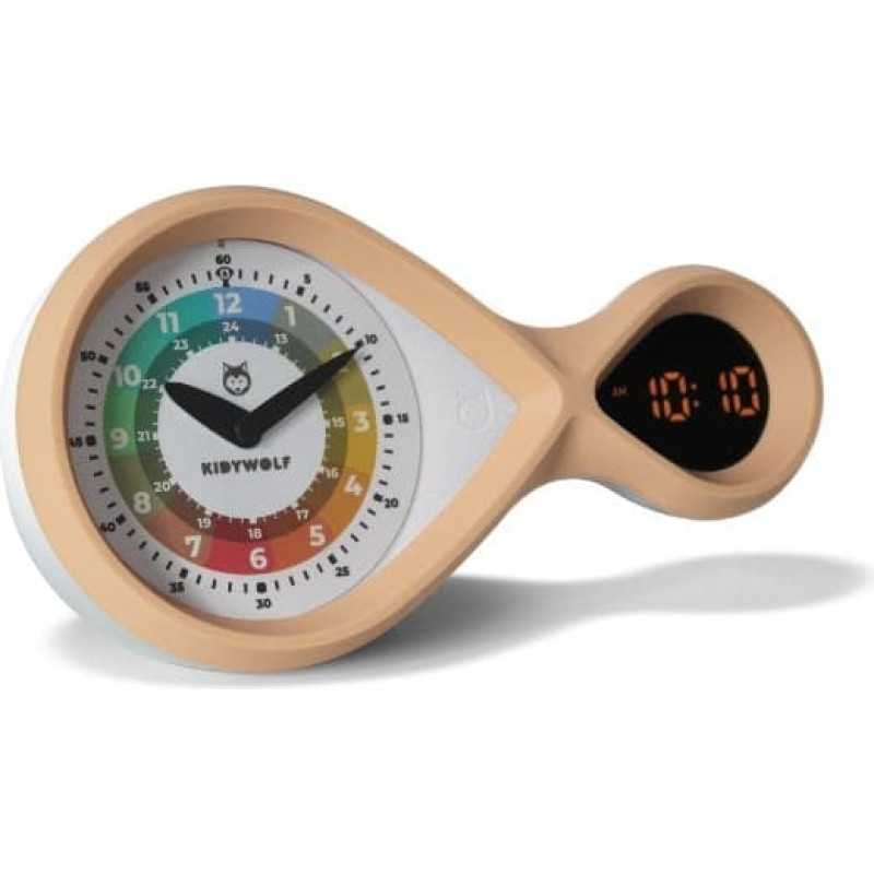TFA Kidywolf analog & digital Alarm Clock pink