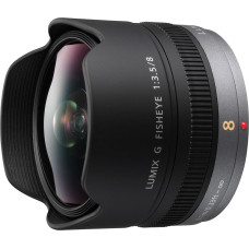 Panasonic Lumix G 8mm f/3.5 Fisheye objektīvs