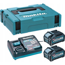 Makita Battery and charger set MAKITA 40V Max XGT 2x4.0Ah