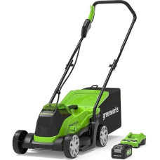 Greenworks 33 cm cordless mower Greenworks GD24LM33K4 - 2516107UB - charger + 4Ah battery kit