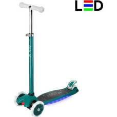 Nils Fun Hulajnoga dziecięca podświetlana led Nils Fun HLB1310 zielona