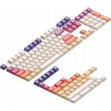 Nuphy - Carmine Cloud Cherry Profile Dye-sub PBT Keycaps - Nasadki do klawiatury mechanicznej Carmine Cloud