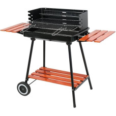 Geko LUND CHARCOAL GRILL WITH SHELVES GRID 53x33cm