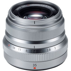 Fujifilm Fujinon XF 35mm f/2 R WR, sudrabots