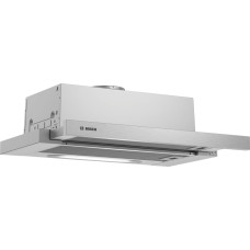 Bosch Serie 4 DFT63AC50 cooker hood Semi built-in (pull out) Silver 360 m³/h D