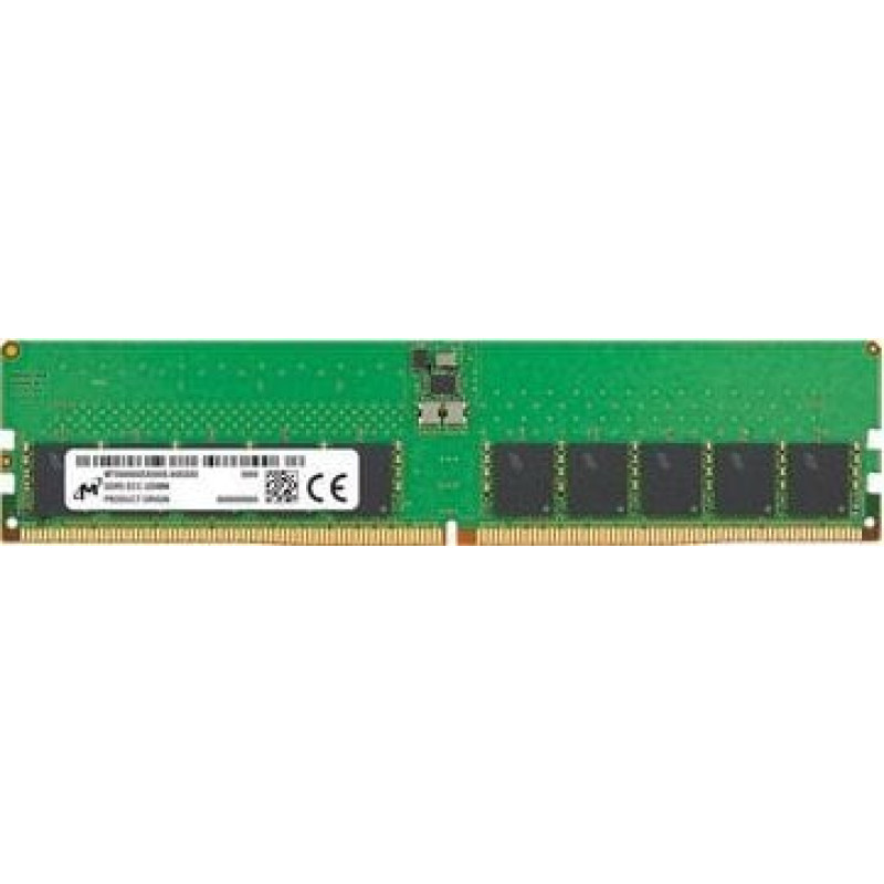 Crucial Pamięć serwerowa Crucial Micron - DDR5 - Modul - 32 GB - DIMM 288-PIN - 5600 MHz / PC5-44800 - CL46 - 1.1 V - ungepuffert - ECC