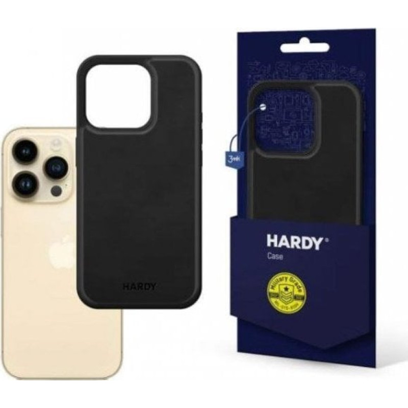3MK Etui Hardy Silky Leather Case do Apple iPhone 15 Pro