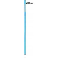 Yakimasport Tyczka treningowa i slalomowa ELITE 33mm 170 cm tyczki Niebieski