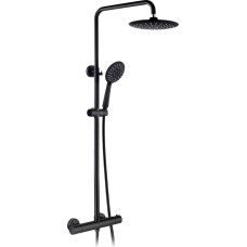 Domoletti THERMO SHOWER COLUMN IN BLACK