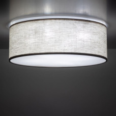 Tk Lighting Nicola 10199 plafon lampa sufitowa 4x15W E27 brązowy/lniany