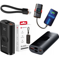 Forcell F-ENERGY F10K4 powerbank kompatybilny z Apple Watch PD QC3.0 3A 22,5W 10000 mAh czarny