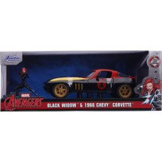 Dickie Marvel Black Widow Chevy 1966 1:24