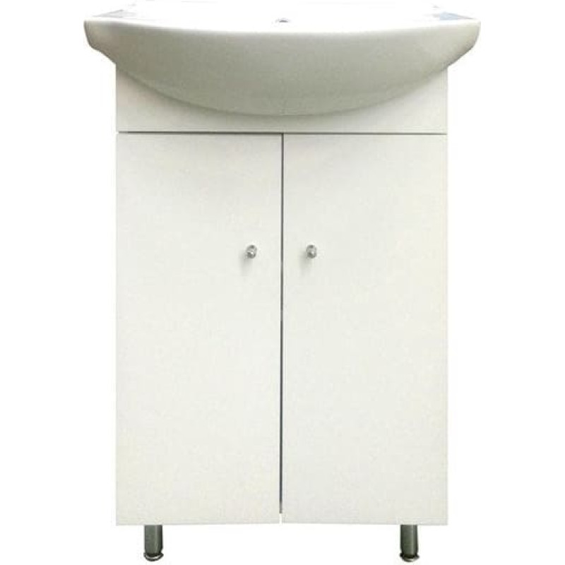Deftrans MYKONOS 50 SET WHITE WASHBASIN/CABINET
