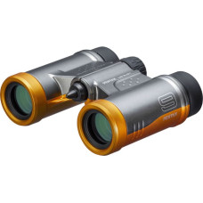 Pentax binoculars UD 9x21, grey/orange