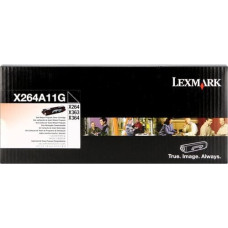 Lexmark Toner Lexmark X264A11G Black Oryginał  (X264A11G)